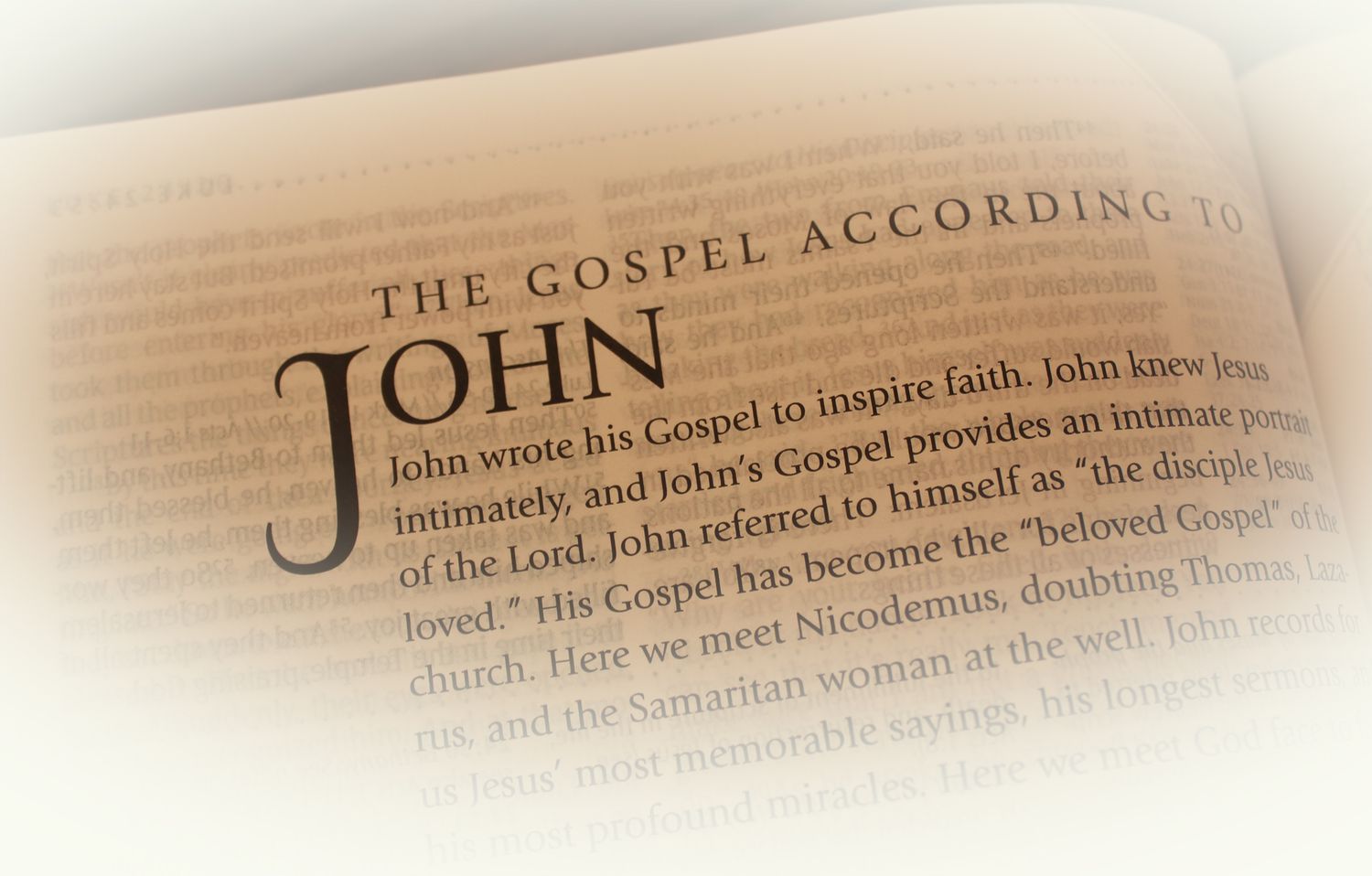 The Gospel According to John: A Study on the Life of Jesus hero image